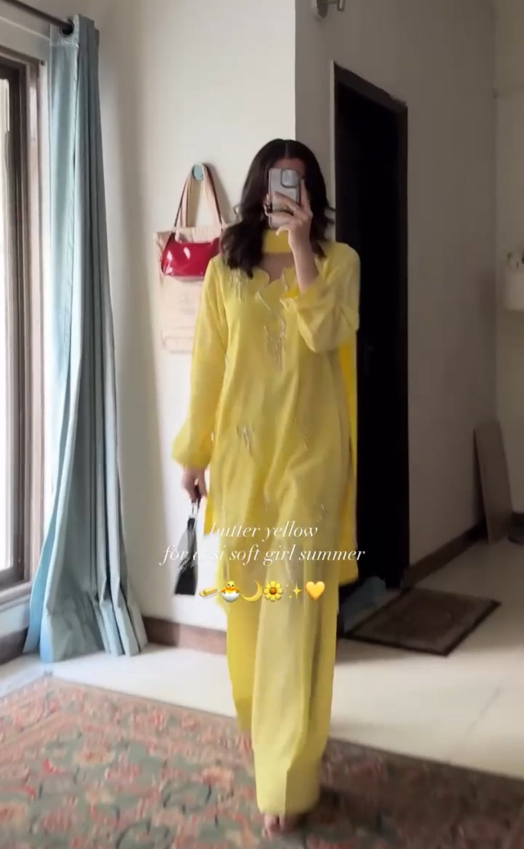 Yellow Farsi suit